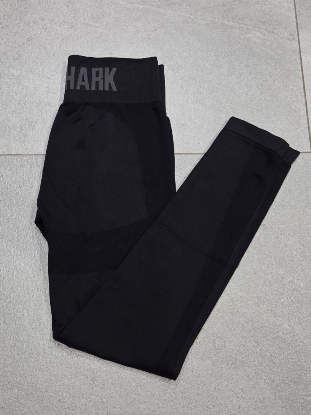 Gymshark Womens Black High-Waist Leggings L